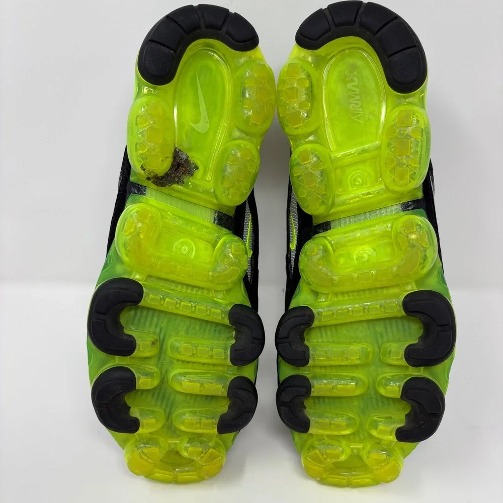 Nike Air VaporMax 97 Men's Size 11 Black Volt Running Shoes Sneakers AJ7291-001
